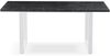 B&D home Esstisch LARS, Metallgestell schwarz oder weiß, ausziehbar 120-160cm, 4-6 Personen Bild 4