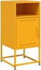 vidaXL Nachttische 2 Stk. Senfgelb 36x39x78 cm Stahl 846573 Bild 5