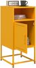 vidaXL Nachttische 2 Stk. Senfgelb 36x39x78 cm Stahl 846573 Bild 3