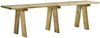 vidaXL Gartenbank 160 cm Massivholz Kiefer Imprägniert 318174 Bild 2