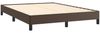 vidaXL Bettgestell Braun 140x200 cm Kunstleder 346907 Bild 4