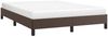 vidaXL Bettgestell Braun 140x200 cm Kunstleder 346907 Bild 3