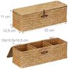 Relaxdays Aufbewahrungsbox mit Deckel Bild 4