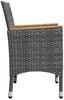 vidaXL 5-tlg. Garten-Essgruppe Grau 3068748 Bild 5
