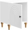 vidaXL Nachttisch 2 pcs Hochglanz Weiß 43 x 34,5 x 50 cm Holzwerkstoff 894114 Bild 4