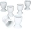6er Set Lotta Eierbecher weiß Porzellan für 6 Personen Bild 2