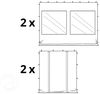3x4,5 m Faltpavillon PROFESSIONAL Alu 40mm, Seitenteile mit Panoramafenstern, dunkelgrün Bild 3