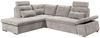 Ecksofa Medan von Ed Exciting Design Taupe – Modernes Sofa mit Schlaffunktion & Glow Mikrofaser Bild 3