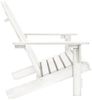 vidaXL 2-Sitzer Adirondack-Gartenbank Massivholz Tanne Weiß 315899 Bild 3