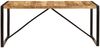 vidaXL Esszimmertisch Raues Mangoholz Massiv 180 cm [243997] Bild 3