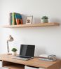 Home4You Wandboard MIKI, B 100 x H 23,5 cm, Wildeichedekor, MDF, PVC, 1-tlg, 1 Ablagefläche Bild 2