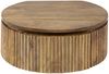 KAWOLA Nachttisch HEVE hängend Mangoholz massiv natur 1 Schublade 20 x 35 x 50 cm Bild 3