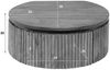 KAWOLA Nachttisch HEVE hängend Mangoholz massiv natur 1 Schublade 20 x 35 x 50 cm Bild 5