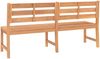 vidaXL Gartenbank 180 cm Massivholz Teak 316636 Bild 5