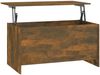 vidaXL Couchtisch Räuchereiche 102x55,5x52,5 cm Holzwerkstoff 819266 Bild 2