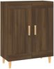 Sideboard Braun Eichen-Optik 69,5 x 34 x 90 cm Holzwerkstoff [817341] Bild 2