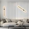 ZMH LED Wandleuchte Innen Wandlampe - 60CM Schwarz Modern Flurlampe Design Treppenhauslampe 3000K Warmweiß Küchenlampe Indirekt Wandbeleuchtung für Wohnzimmer Schlafzimmer Flur Treppenhaus Bett Küche Bild 2