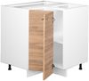 Eckunterschrank Fame-Line Goldkraft Eiche 80.5 cm ohne Arbeitsplatte Vicco Bild 4