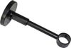 Gardinia Träger für Metallmontageplatte Chicago für Ø 20 mm geschlossen schwarz-matt 12 cm Bild 1