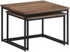 vidaXL Satztische 2 Stk. Massivholz Teak 358536 Bild 2