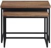 vidaXL Satztische 2 Stk. Massivholz Teak 358536 Bild 5