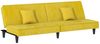 vidaXL Schlafsofa Gelb Samt 351912 Bild 2