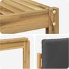vidaXL Outdoor-Sofagarnitur 4 pcs Weiß und Anthrazit 3391622 Bild 5