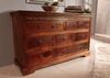 Kommode Akazie 145x49x85 nougat lackiert OXFORD #524 Bild 2