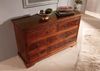 Kommode Akazie 145x49x85 nougat lackiert OXFORD #524 Bild 4