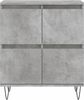 vidaXL Sideboard Betongrau 60x35x70 cm Holzwerkstoff 831216 Bild 5