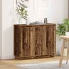 vidaXL LED-Sideboard Altholz 90 x 32 x 75 cm Holzwerkstoff 869680 Bild 1