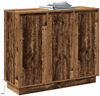vidaXL LED-Sideboard Altholz 90 x 32 x 75 cm Holzwerkstoff 869680 Bild 3