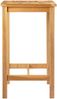 vidaXL Bartisch Natur 60 x 60 x 105 cm Massiv-Teak 42030006 Bild 3