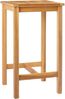 vidaXL Bartisch Natur 60 x 60 x 105 cm Massiv-Teak 42030006 Bild 2