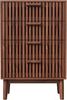 Furnishings Home Kommode Sideboard Mit 4 Schubladen Kommode schmal Holz Schrank (1 St, Highboard Anrichte Schlafzimmer Wohnzimmer Flur Büro Organizer), Kommode 60 cm breit Schrank mit Schubladen Bild 2