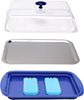 APS Thermo Tablett Set Blau 43 x 29 cm, H: 14 cm 9090 Bild 4