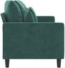 vidaXL 3-Sitzer-Sofa Dunkelgrün 180 cm Samt 359315 Bild 4