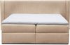 Boxspringbett Schlafzimmerbett CEDRIC 140x200cm Stoff Magic Velvet Lachs Bild 2