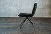 KAWOLA Stuhl NEW CHARME Drehstuhl Esszimmerstuhl Velvet schwarz 87 x 66 x 52 cm Bild 4