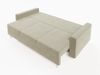 Sofa 3-Sitzer CARDE mit Schlaffunktion Hellgrau Bild 2