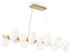 Maytoni Pendelleuchte Dallas 25-flammig gold mattweiss Bild 2