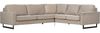 Places of Style Ecksofa Pinto, 250/290 cm, langer Schenkel, XXL, Ottomane, Cord, Feincord, Luxus-Microfaser Leder und Chenille Bild 3