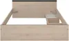 Vente-unique - PABLO Bett Holz, Platte Beige - B 193 cm x H 58,9 cm x L 145,8 cm Bild 5