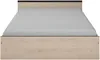 Vente-unique - PABLO Bett Holz, Platte Beige - B 193 cm x H 58,9 cm x L 145,8 cm Bild 4