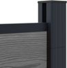 vidaXL Zaunelement 4 pcs WPC und Aluminium Grau 3429441 Bild 4