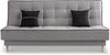 Schlafsofa (B/H/T: 199x91x91 cm) in Hellgrau Bild 2
