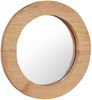 vidaXL Wandspiegel rund, Teak, 40 cm [288805] Bild 2
