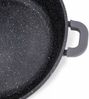 XXL Kochtopf mit Deckel ø44 cm mit Marmorbeschichtung ca. 23 L - Schwarz Bild 3