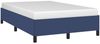 vidaXL Bettgestell ohne Matratze Blau 120x190 cm Stoff 379514 Bild 4