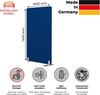 Rheinland Möbel FocusWall STW1014 – Akustik-Stellwand 1000×1400 mm in Stofffarbe Scuba inkl. Standfüßen – Schreibtisch-Trennwand für Büro & Homeoffice – Schallschutz – Made in Germany Bild 2
